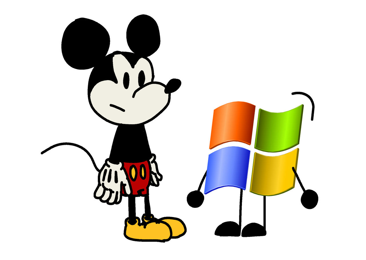 Mickey meets Windows XP by MohamadouWindowsXP10 on DeviantArt