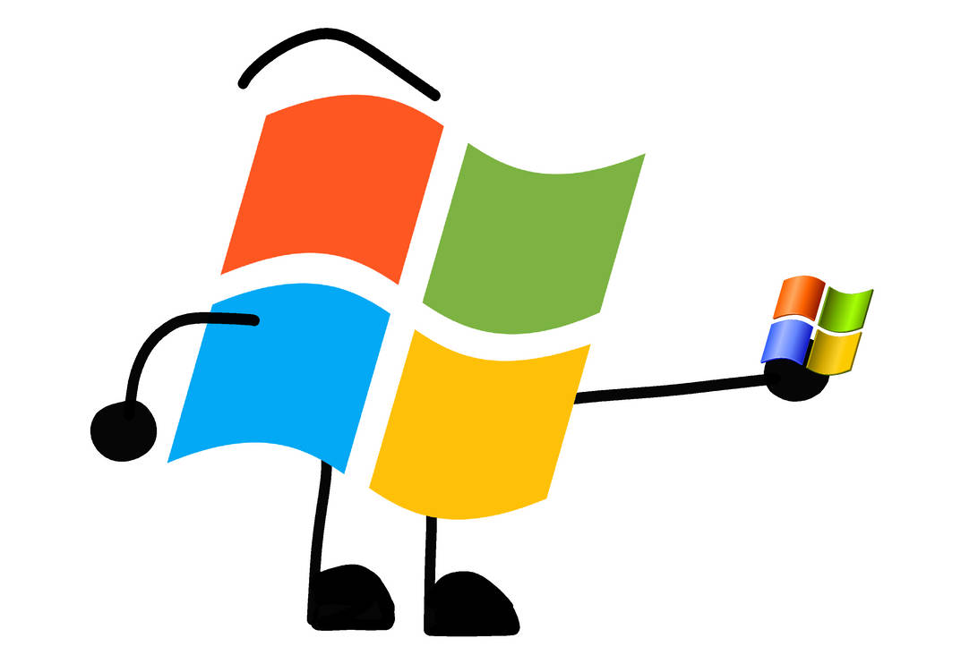 Windows holding Windows XP by MohamadouWindowsXP10 on DeviantArt