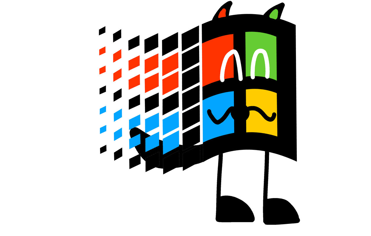 Windows 95 as a Cat by MohamadouWindowsXP10 on DeviantArt