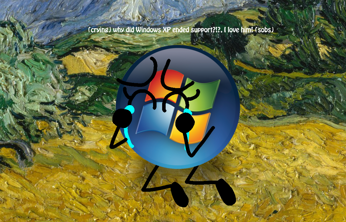 Windows Vista cries over Windows XP by MohamadouWindowsXP10 on DeviantArt