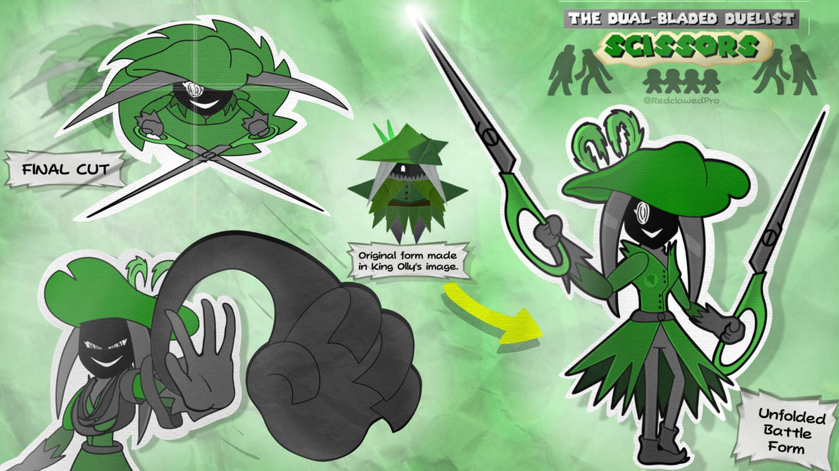 Scissors Boss Redesign (TOK) by RedclawedPro on DeviantArt