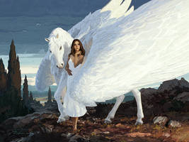 Girl and Pegasus
