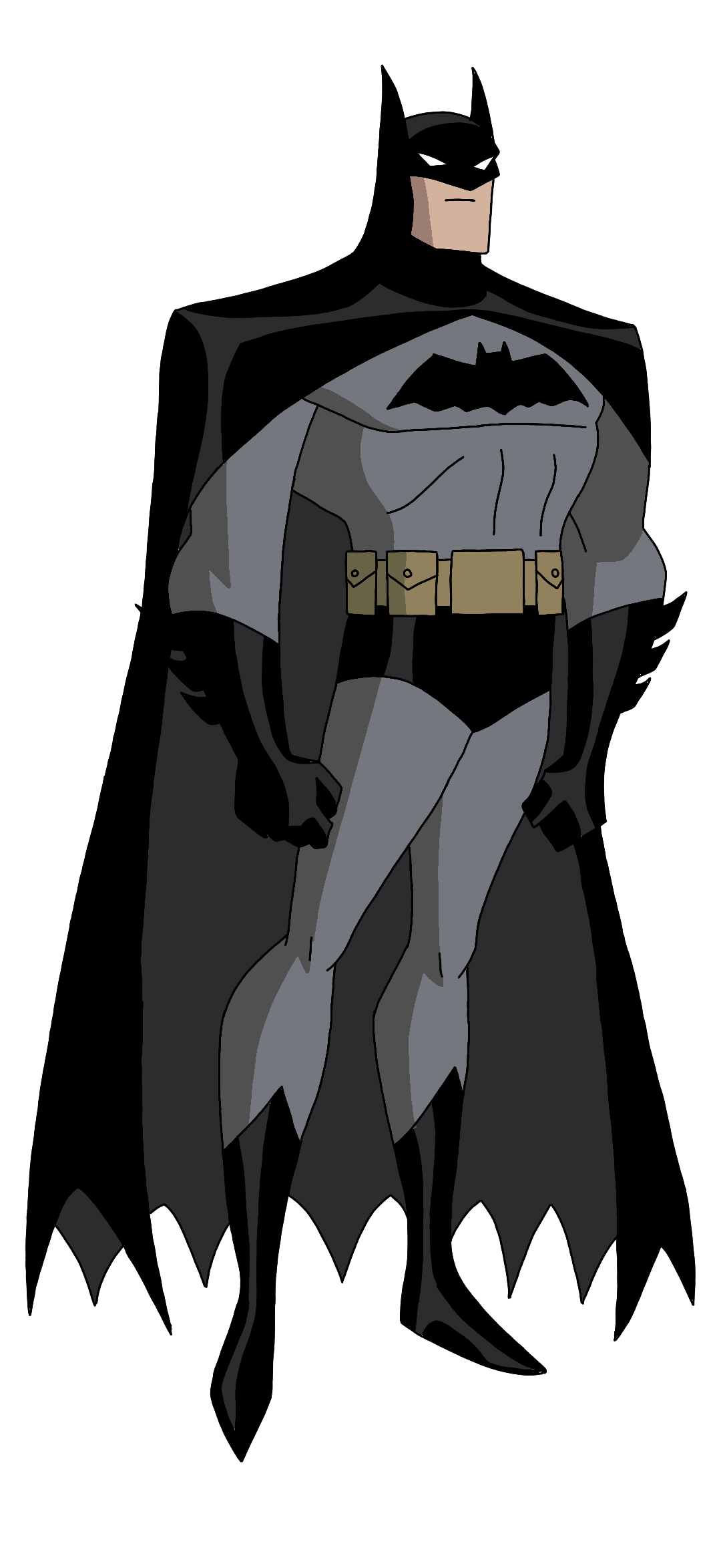 TNBA Batman (JLU Style) by zakareer on DeviantArt