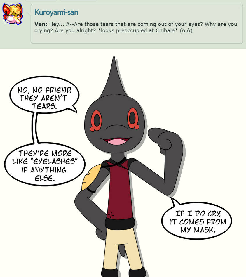 Chibale Answer #1: Tears? by Zero20ne on DeviantArt