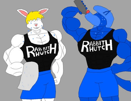 A Pair of Pumped Gym Furs by Kentaro21