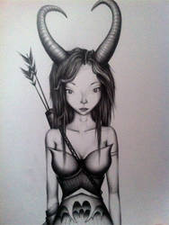 Horned Lady