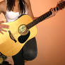 girl with guitar