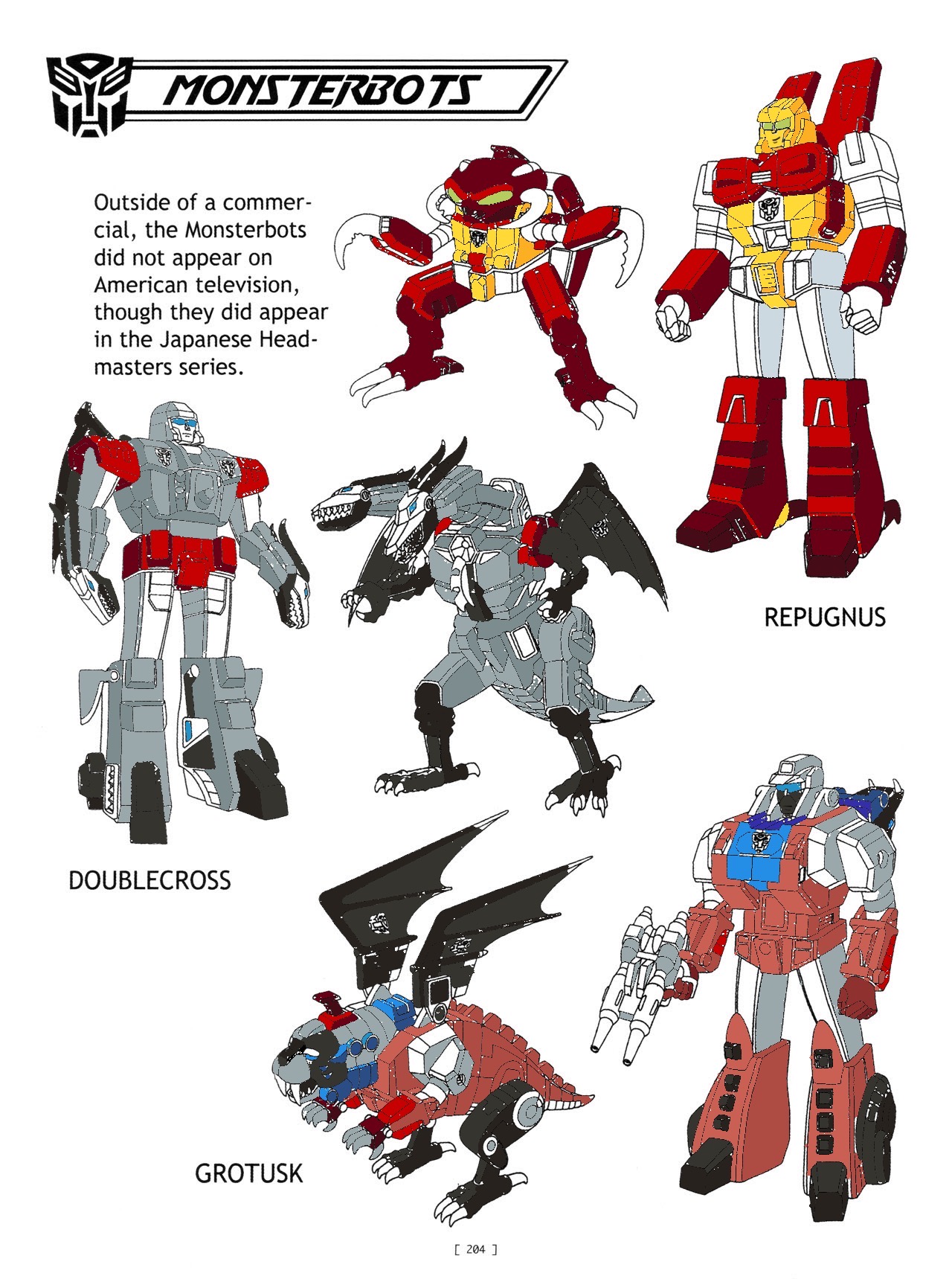 G1 monsterbots by LiamCathey on DeviantArt