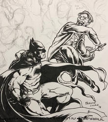 Batman and joker commission