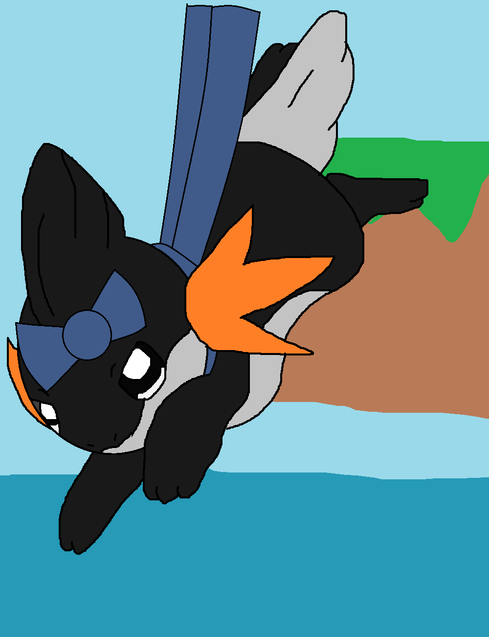 Minecraft Riley Minecraft Riley Jumping Off by soulnem on DeviantArt