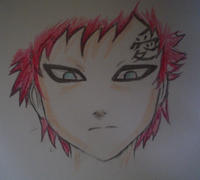 Gaara's head.