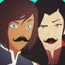 Korrasami selfie + Mustaches edited