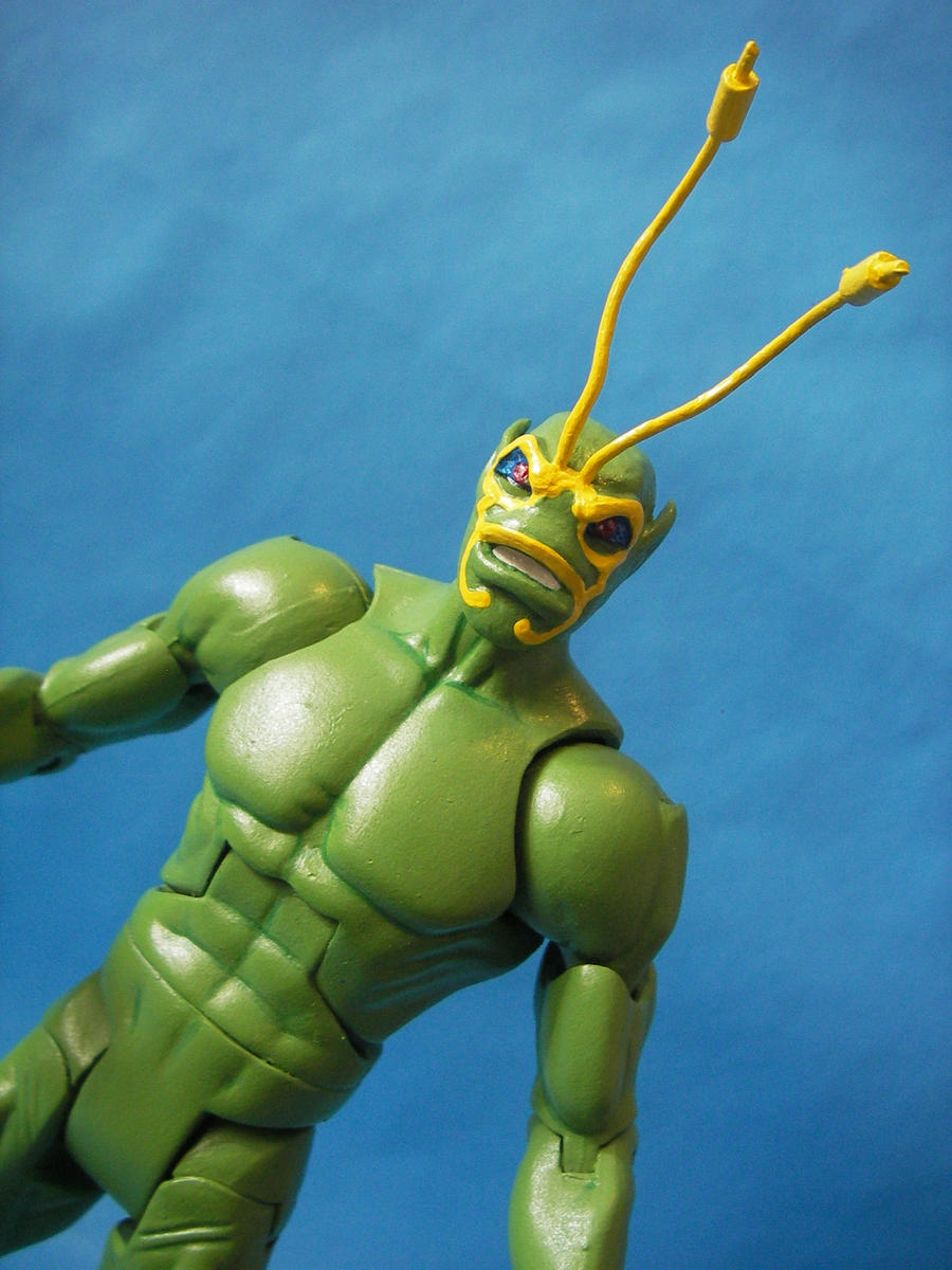 Custom DC Universe Ambush Bug close up