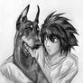 L and doberman