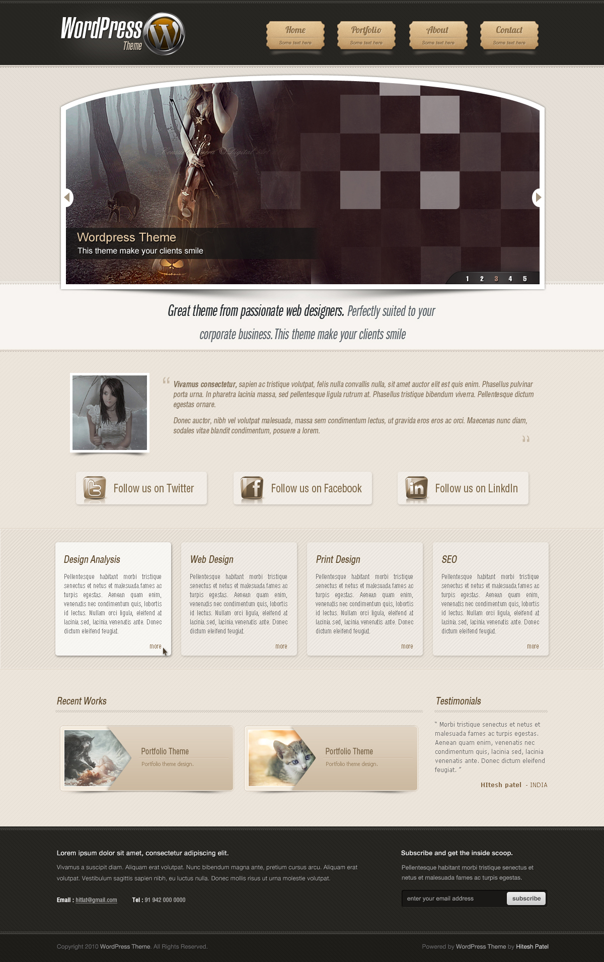 Wordpress Theme