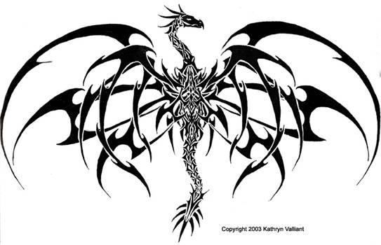 Kats Dragon Tattoo Version 2