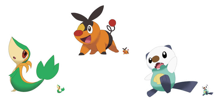 Unova Starters