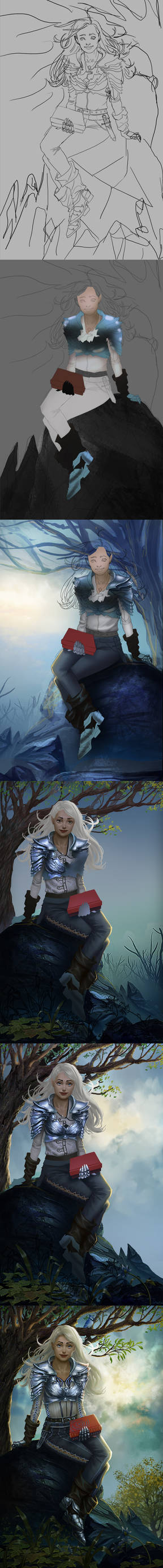 Steps- Battle Mage by Caleb-Brown on DeviantArt