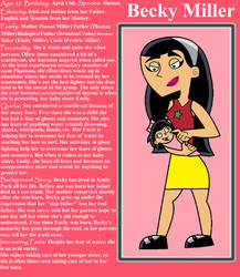 Becky's Full Bio by TrojanHalks2012