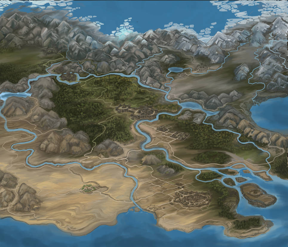 Fantasy Map by JDMacfarlane on DeviantArt