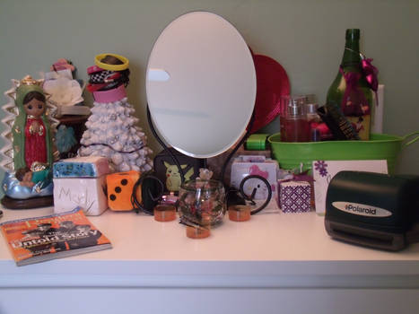 If you're wondering what my dresser looks like...