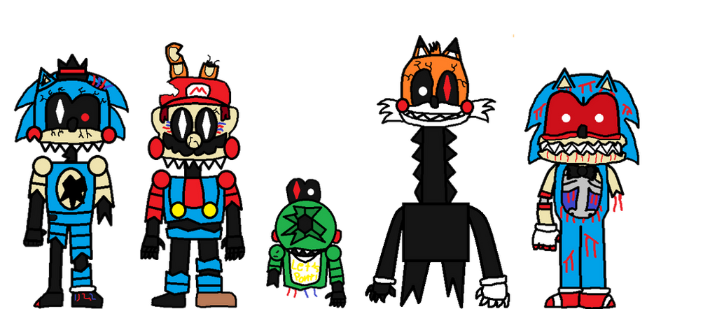 FNAS 4 DLC Characters by Stampyfan129 on DeviantArt