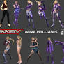 Tekken Nina Williams Evolutions
