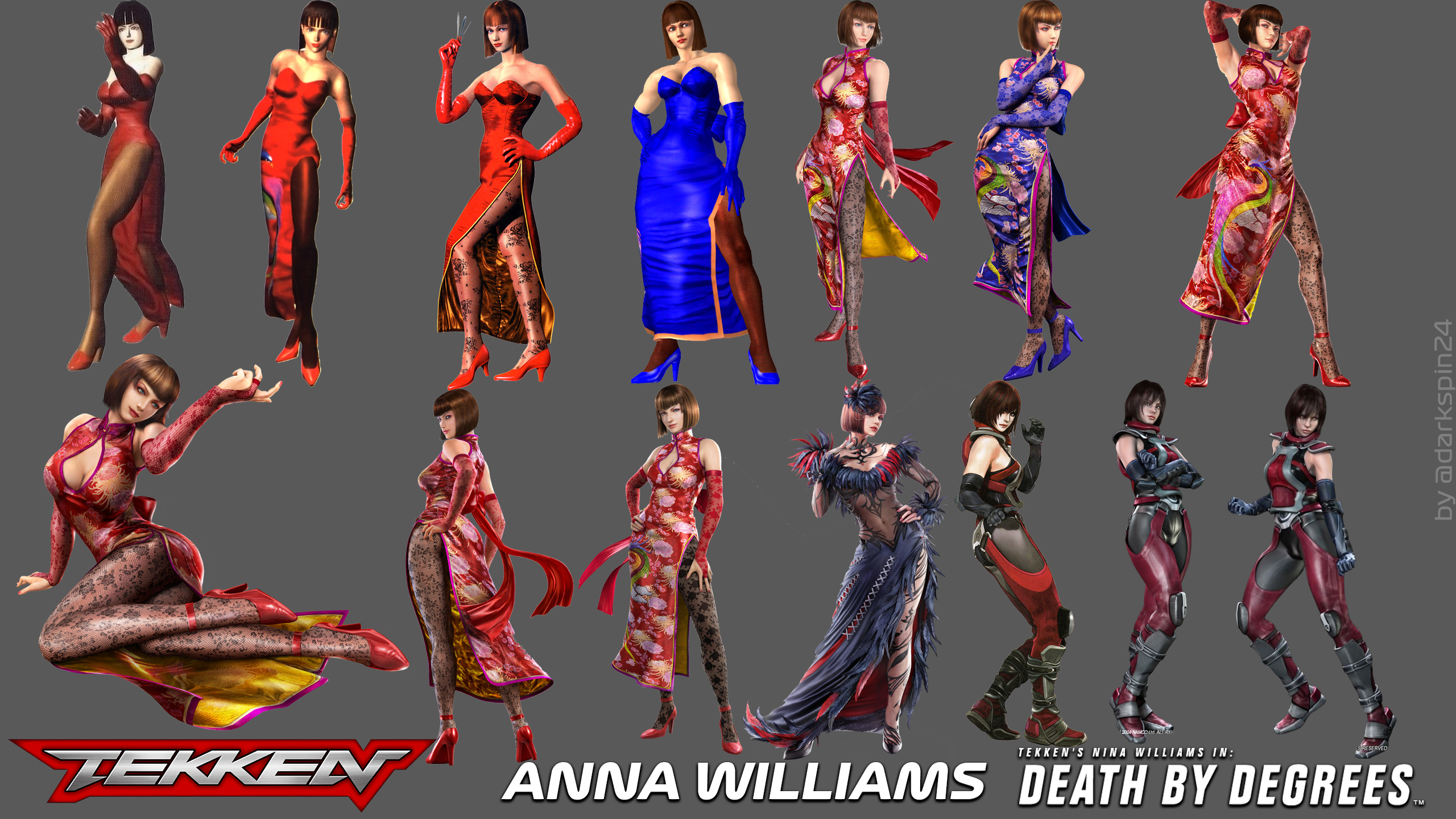 Tekken Anna Williams Evolutions