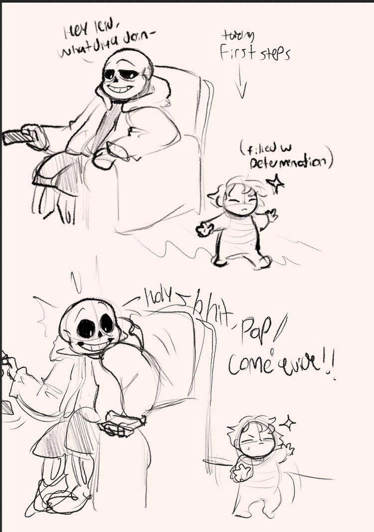 Problomatic Sans Proud Sans moment by CaribouDlight on DeviantArt