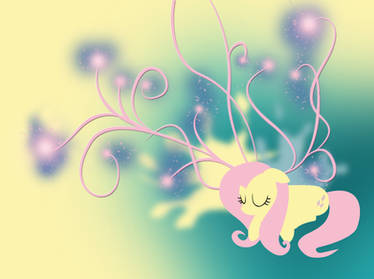 Sweet Dreams Fluttershy Wallpaper