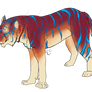 Unshaded Tiger