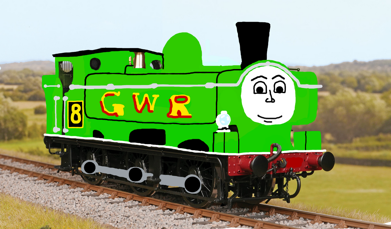 Montague Rws Duck/Montague The Great Western Engine by GWRFan4485 on DeviantArt