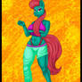 Full color Anthro pony