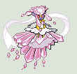 Mega Diancie sprite by fishbowlsoul90