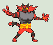 Incineroar sprite by fishbowlsoul90 on DeviantArt