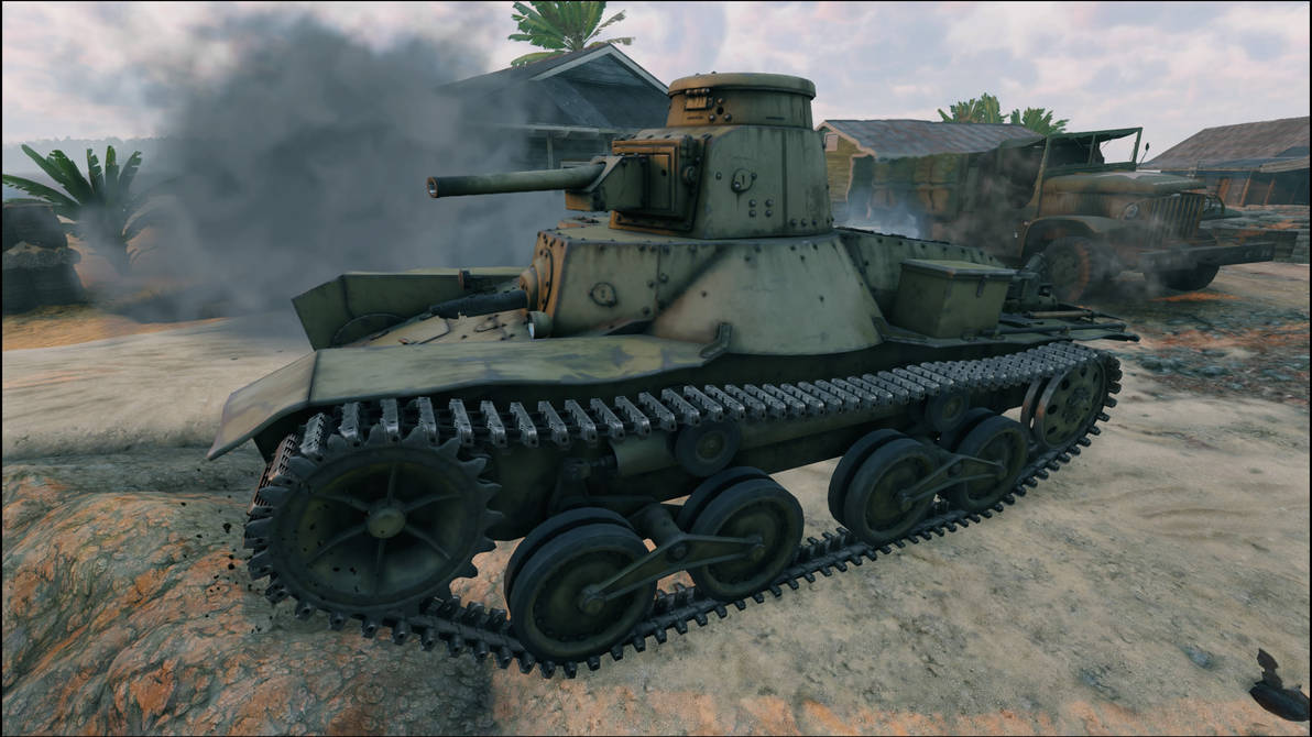 Type 95 Setup Enlisted: Type 95 Ha Go by ROBC00PZ on DeviantArt