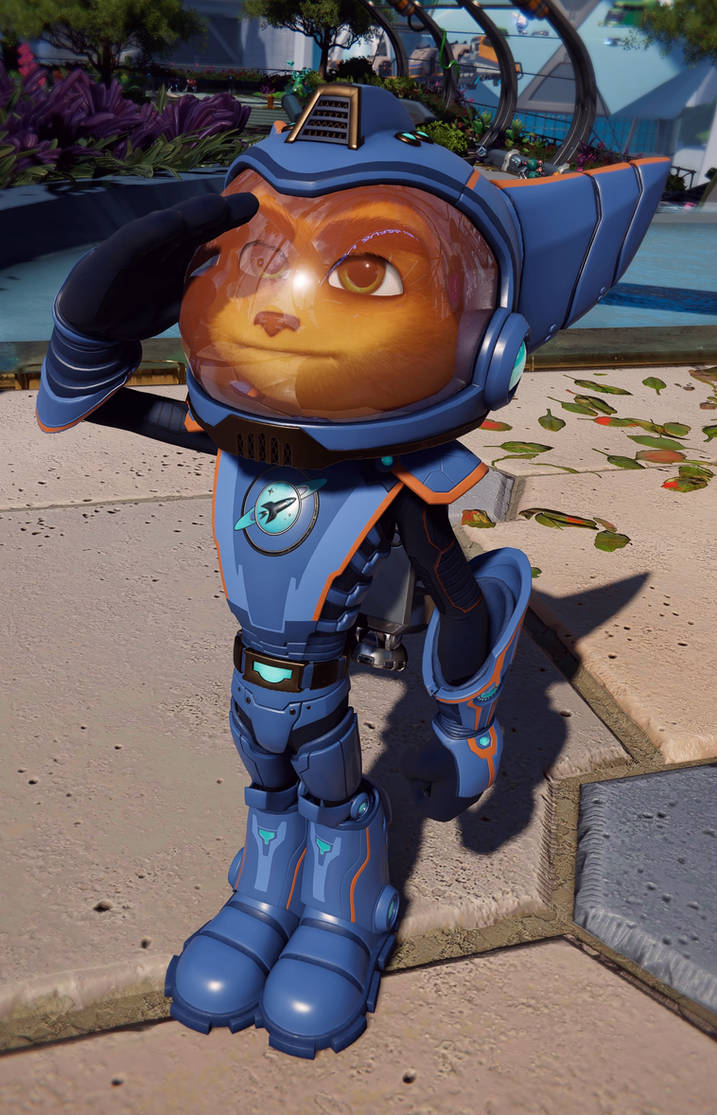 Rift Apart: Galactic Ranger Ratchet by ROBC00PZ on DeviantArt