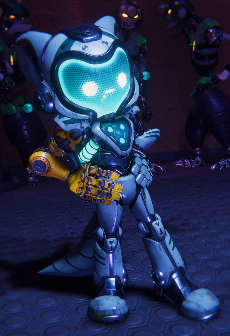 Rift Apart: Robot Disguise Rivet by ROBC00PZ on DeviantArt