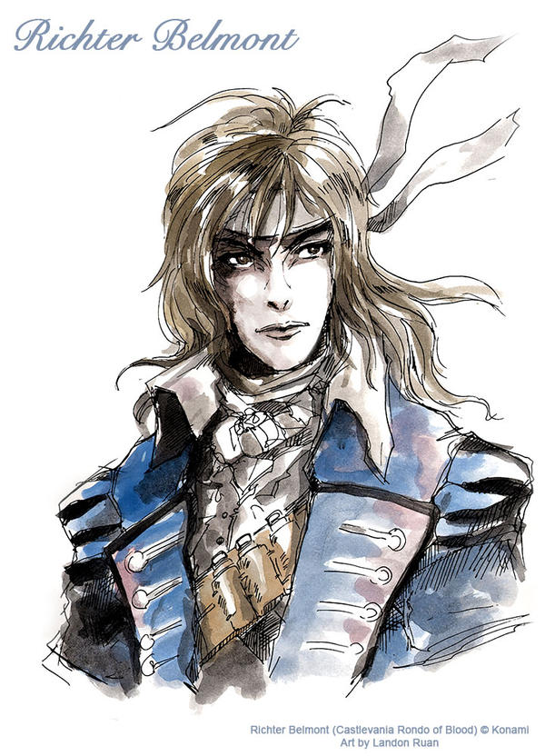 Richter Belmont By Ncillustration On DeviantArt richter-belmont-by-ncillustration-on-deviantart