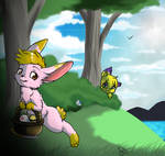 ill catch that bunny! by chibicutelucy