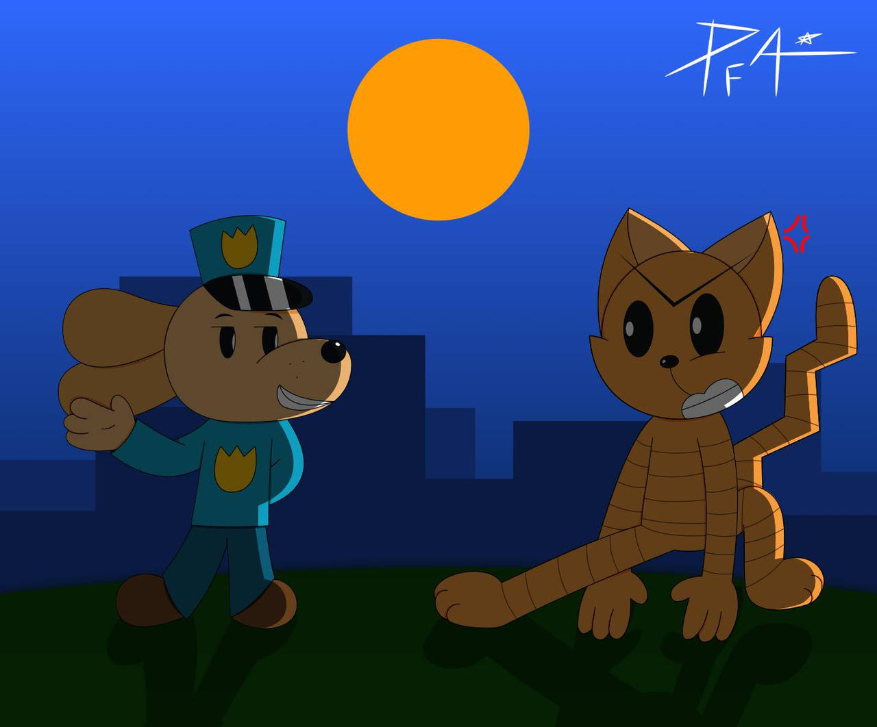 Dogman Rip Off Dogman by officialpfa on DeviantArt