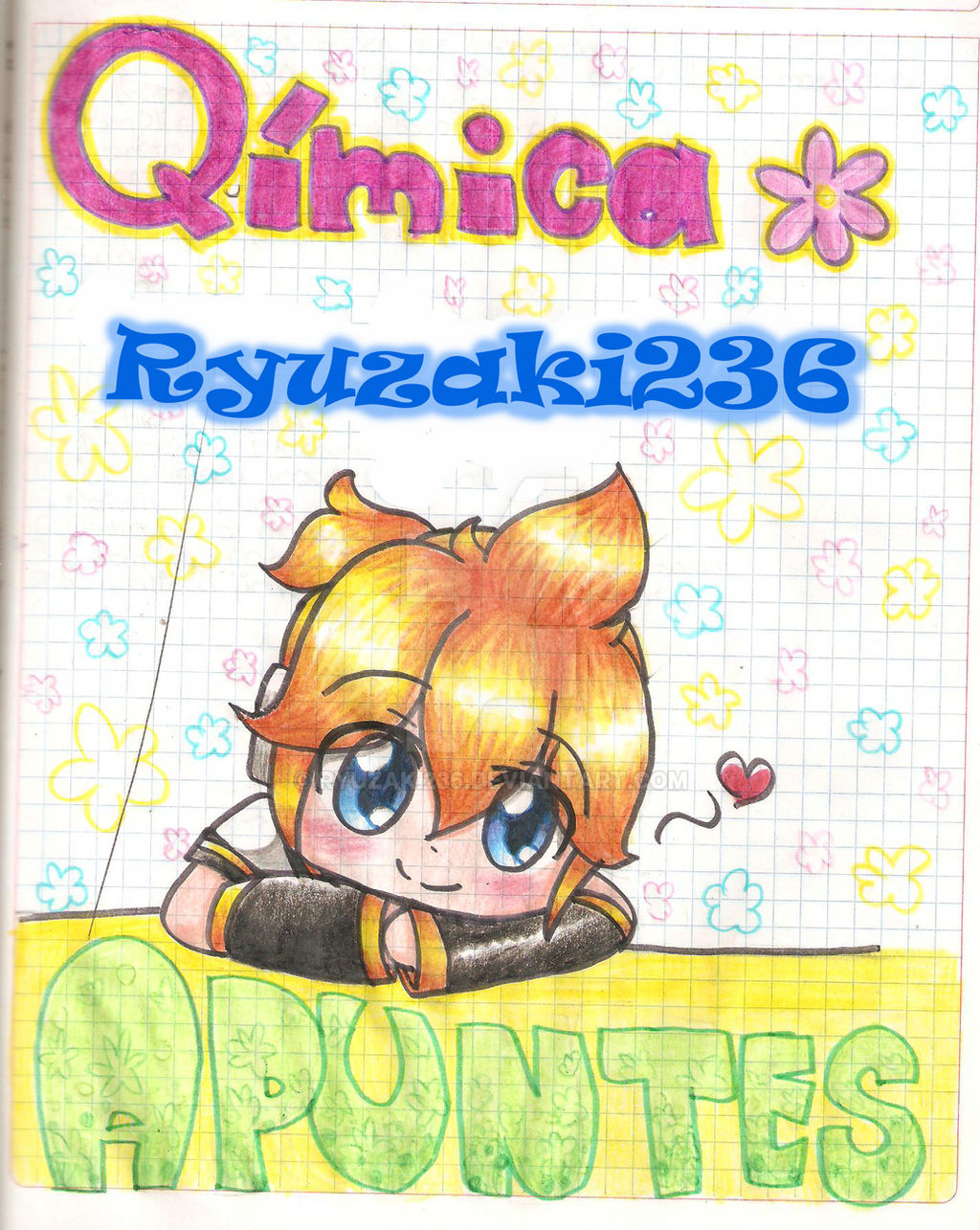 Portada para Quimica by Ryuzaki236 on DeviantArt