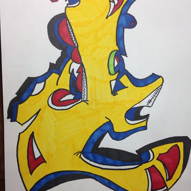 Graffiti letter J by fortunecookiezhd on DeviantArt