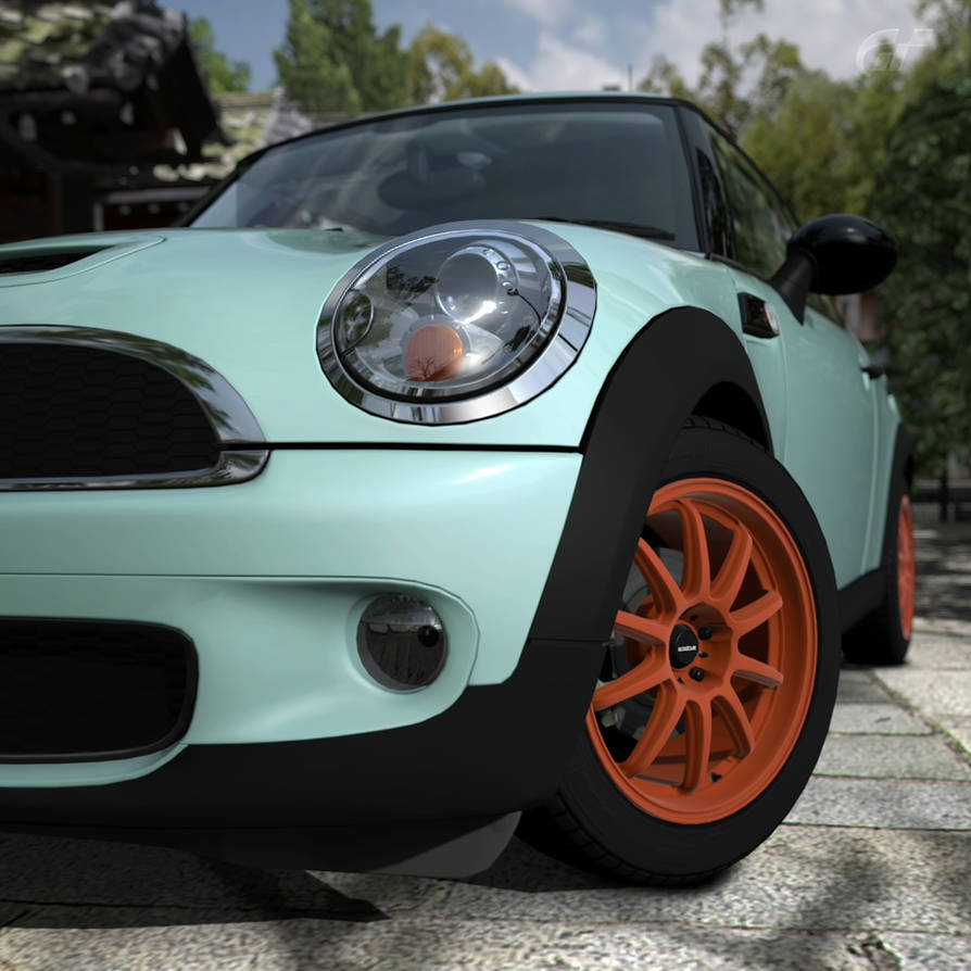 GT5 Mini Cooper Gulf by GranNoobismo on DeviantArt