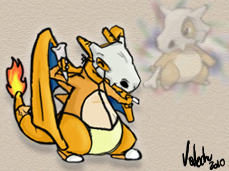 Cosplay_Charizard_Cubone