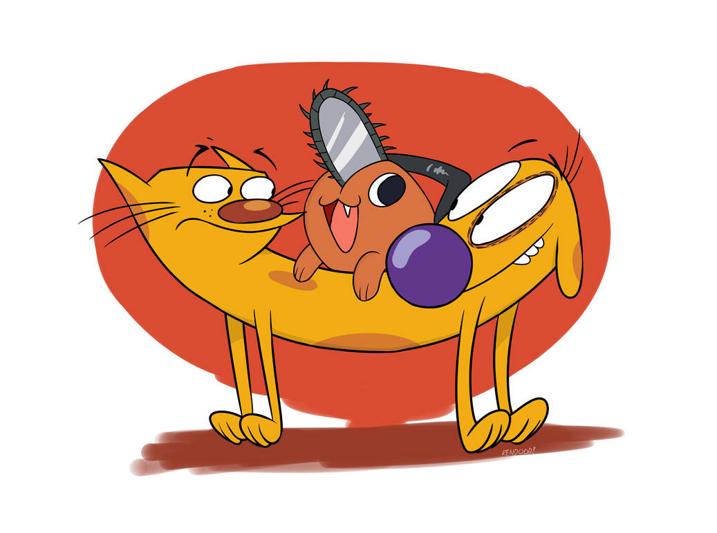 Poochit pochita and catdog by dewwil230 on DeviantArt