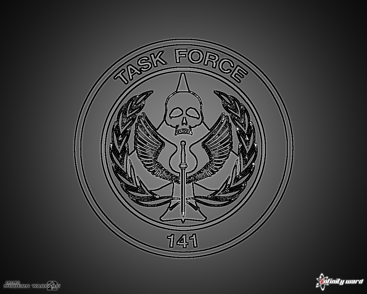 task force 141 logo wallpaper