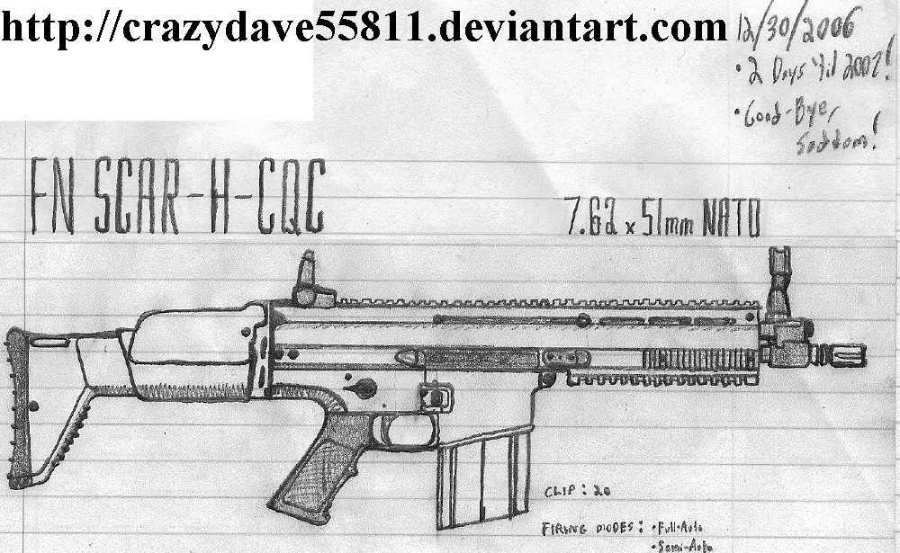 FN SCAR-H-CQC