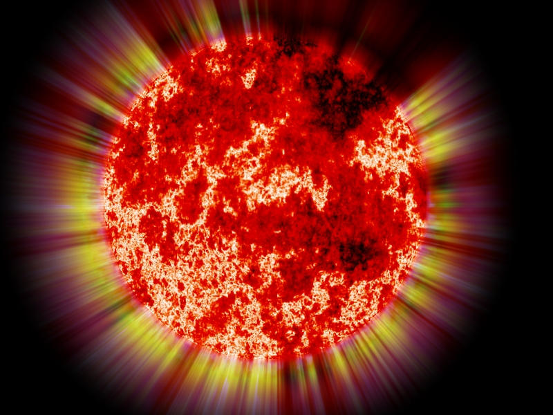 Exploding sun no.2 by ToxiCloud on DeviantArt