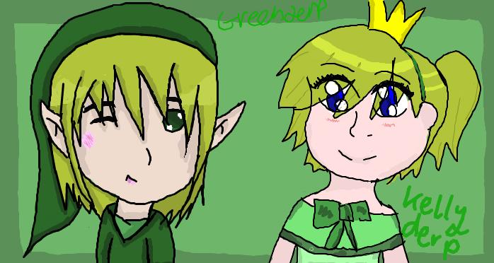 Me and Green by Me and Stacey